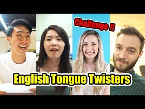 VT English | 想練好發音看這就對了！提升英文口說的趣味繞口令 (Classic English Tongue Twisters to Improve Your Pronunciation)