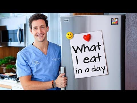小鹿亂撞！全球最帥醫生 Dr.Mike 教你健康飲食法！ (What I Actually Eat In A Day | Doctor Mike)