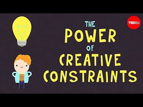 【Ted-Ed】限制創造鏈的力量(The power of creative constraints - Brandon Rodriguez)