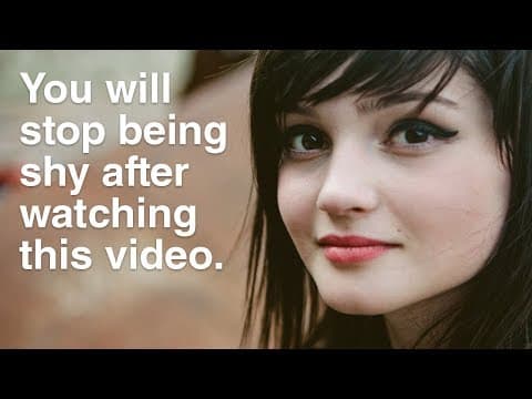 超有效！克服害羞的 12 個實用技巧 (How To Stop Being Shy And Quiet - 12 Tips To Overcome Shyness)