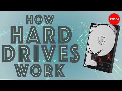 【TED-Ed】硬碟是如何運作的？ (【TED-Ed】How do hard drives work? - Kanawat Senanan)