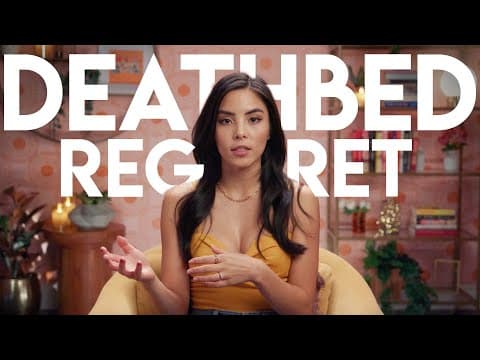 你有什麼遺憾？臨終者的五大遺憾 (Top 5 Regrets of the Dying)