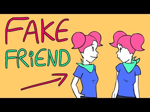 開學人際關係斷捨離！5 種跡象告訴你誰是假朋友！ (5 Signs Someone Is a Fake Friend)