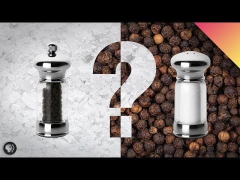 食物調味料千千百百種，但你有想過為何最常用的是鹽還有胡椒嗎？ (Why Salt & Pepper?)