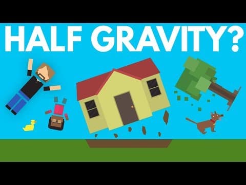 如果地球上的重力突然減半？(What If Earth Suddenly Had Half Gravity?)