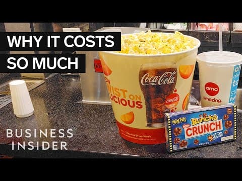 電影院讓你花更多錢的詭祕方法 (Sneaky Ways Movie Theaters Get You To Spend More Money)