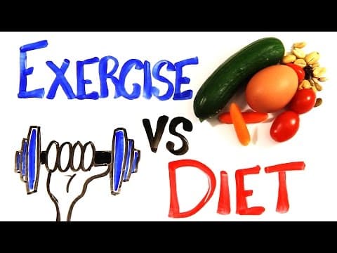 想瘦身？運動跟節食哪個比較有效？ (Exercise vs Diet)